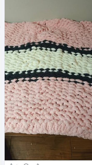 Pink, Grey & White